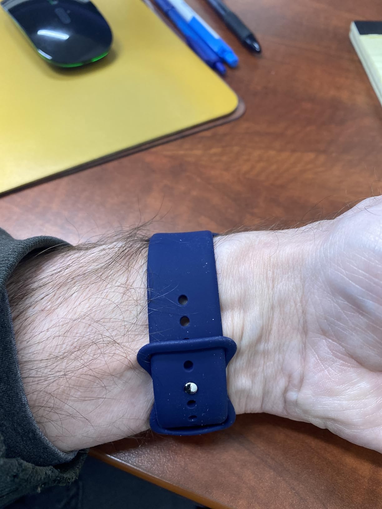 6 Pack Silicone Sport Bands Compatible with Apple Watch Bands for Women Men | Soft Wristband 40mm 38mm 41mm 44mm 45mm 46mm 42mm 49mm, Replacement Strap for iWatch Series 11 10 9 8 7 6 5 4 3 2 1 SE Ultra customer photo 1