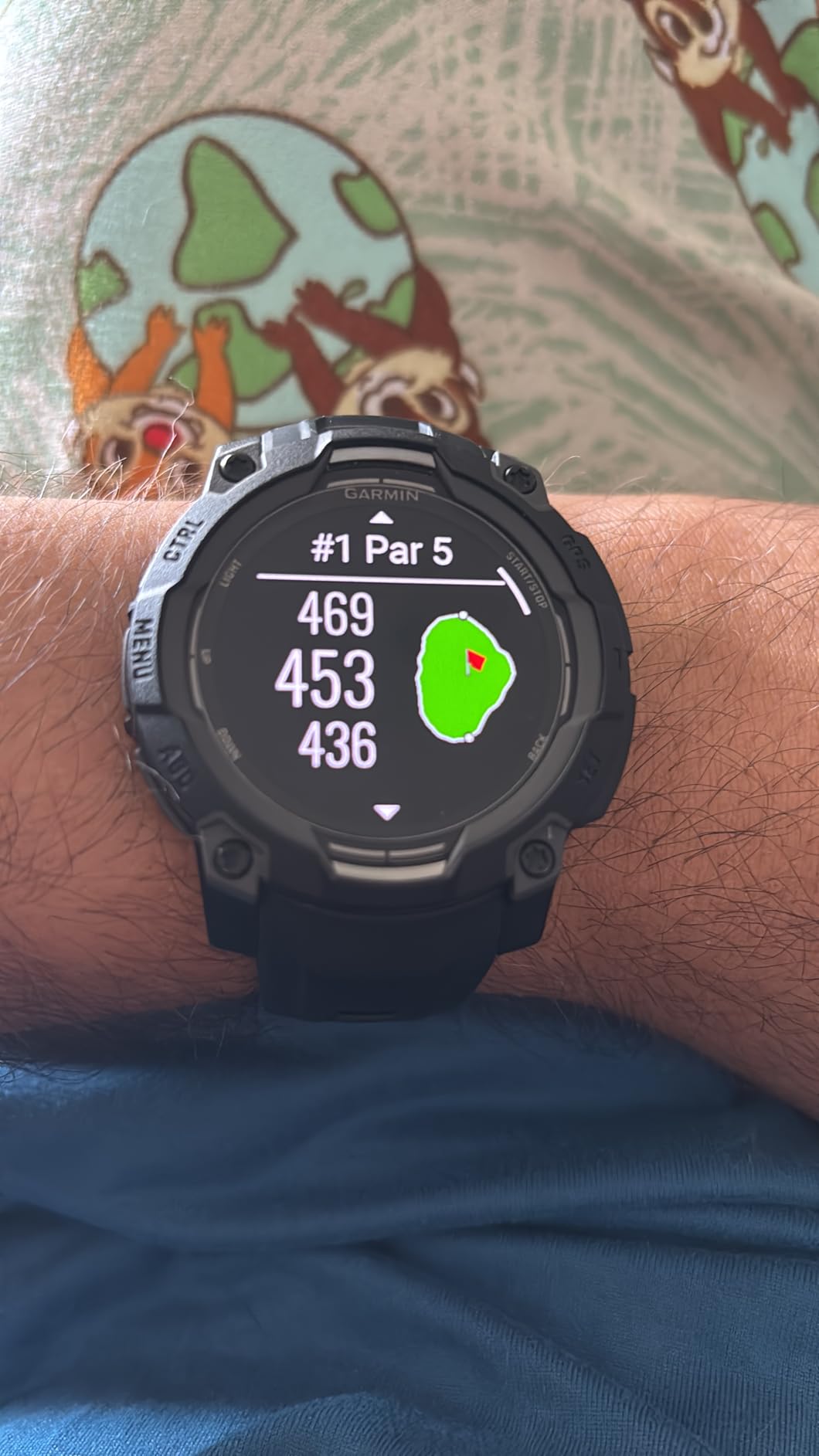 Garmin Instinct® 3 AMOLED, Rugged GPS Smartwatch, 45mm, Black | Bright AMOLED Display, Rugged Design, Metal-Reinforced Bezel, 24/7 Health Monitoring, Built-In Flashlight customer photo 1