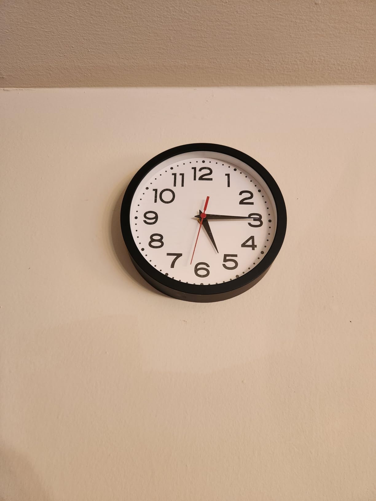 Roymnie 14 Inch Atomic Wall Clock, Battery Operated Silent Non Ticking | Silver analog wall clock; bold numerals for easy reading; silent non-ticking; 1 AA battery (not included); for classroom customer photo 2