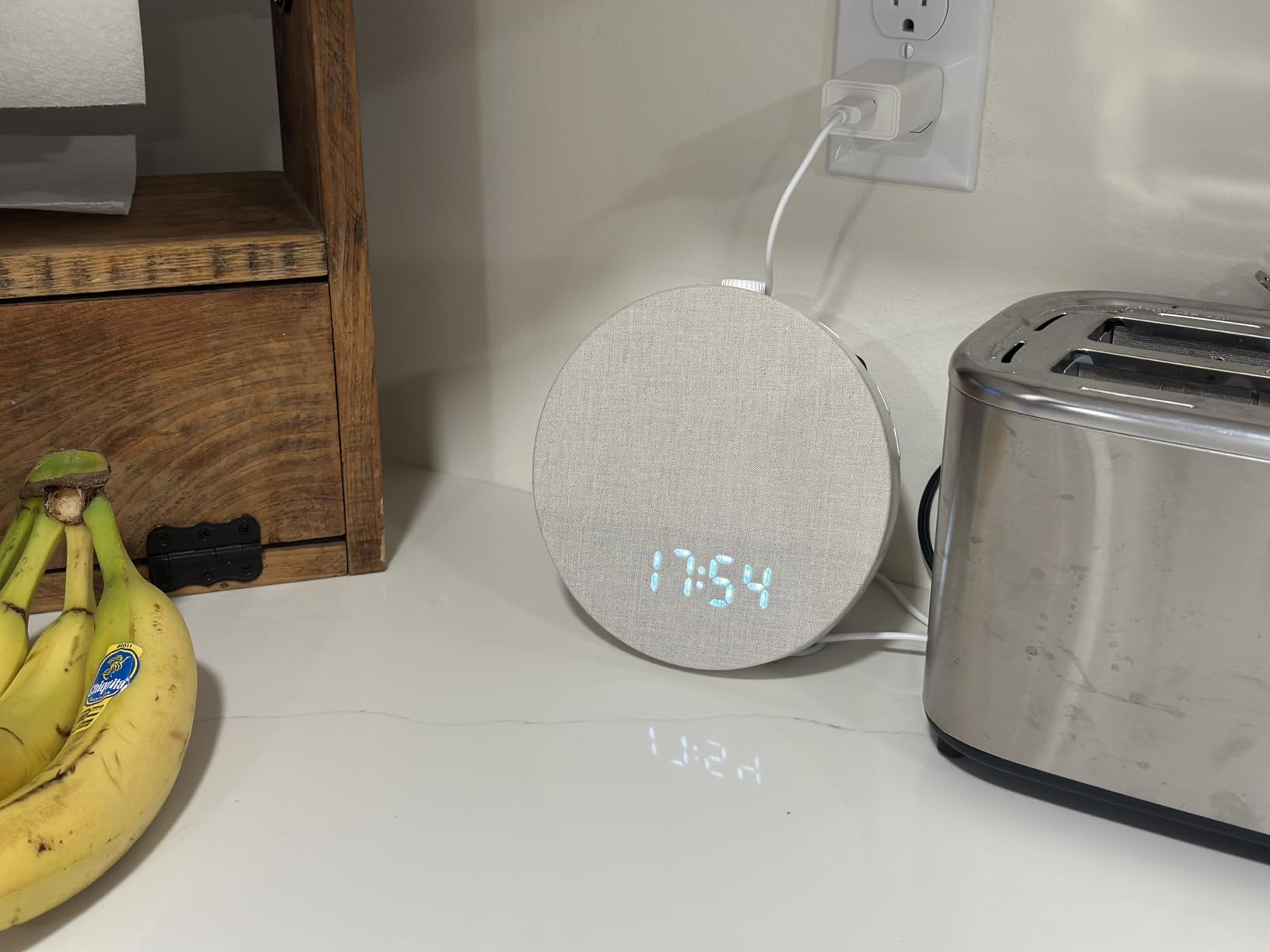 Sunrise Alarm Clock with Sounds Machine:Gentle Gradual Wake Up Light for Heavy Sleepers Relieve Anxiety Dimmable Clock with Bluetooth Memory for Bedroom - White Noise Machine with 30 Sleep Sounds customer photo 2