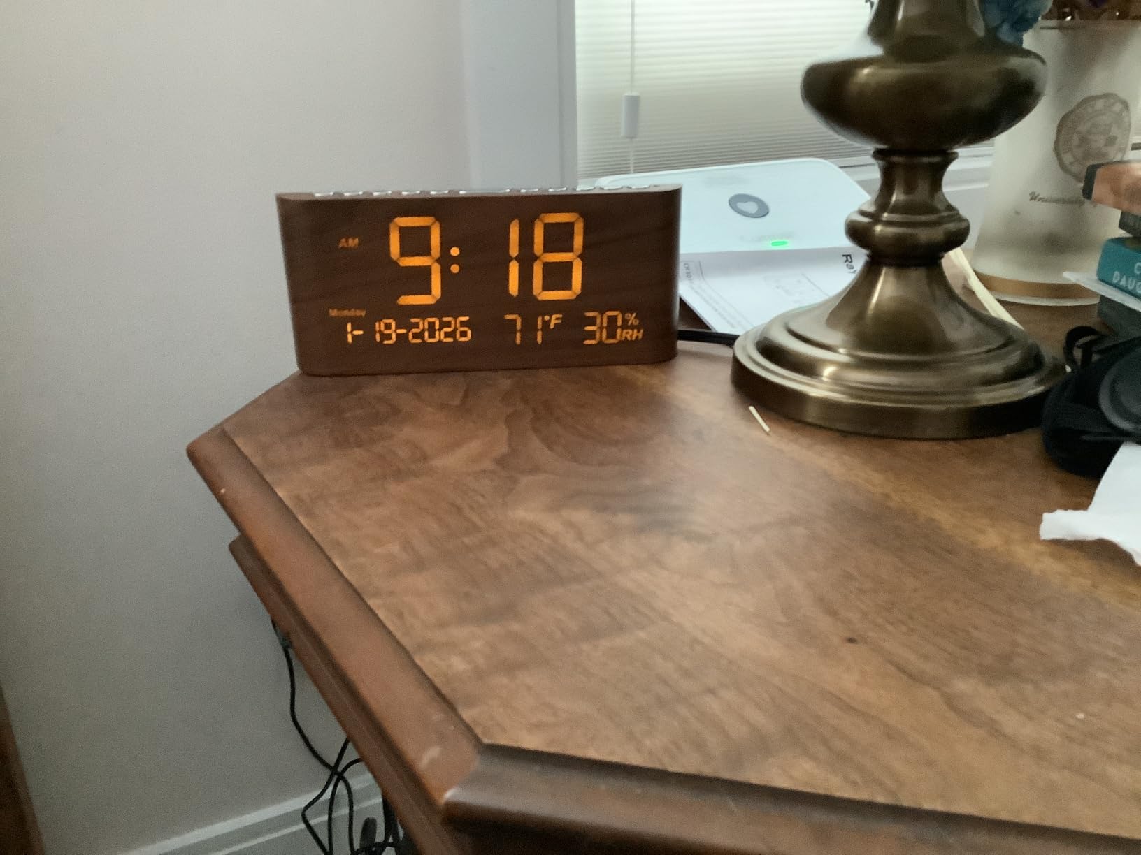 Digital Alarm Clock, 8.7