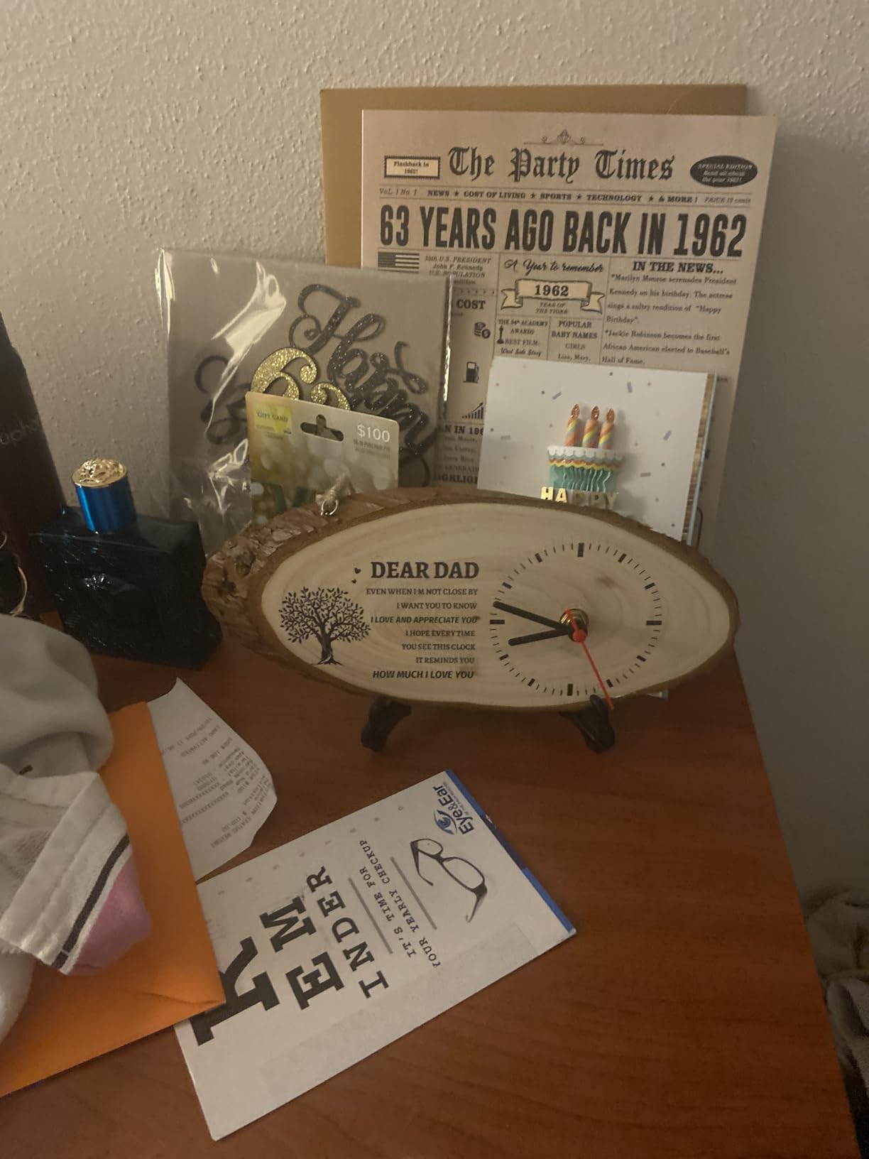 BeauGift Gifts for Son, Wooden Clock Gifts for Son Birthday from Mom Dad, Fathers Day Birthday Gifts for Son in Law, Present from Mother Father to My Son | DIY Engraved Clock for Home Decor customer photo 1