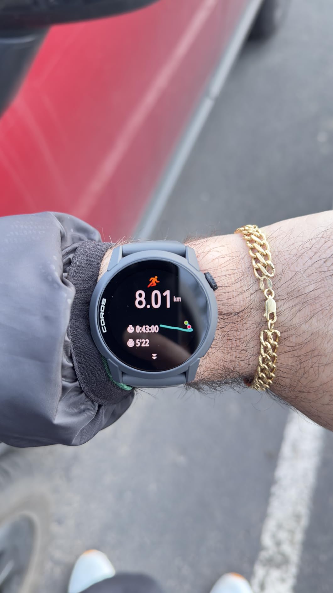 COROS PACE 4 Ultralight Sport GPS Watch for Run, Black Silicone, Standard customer photo 2