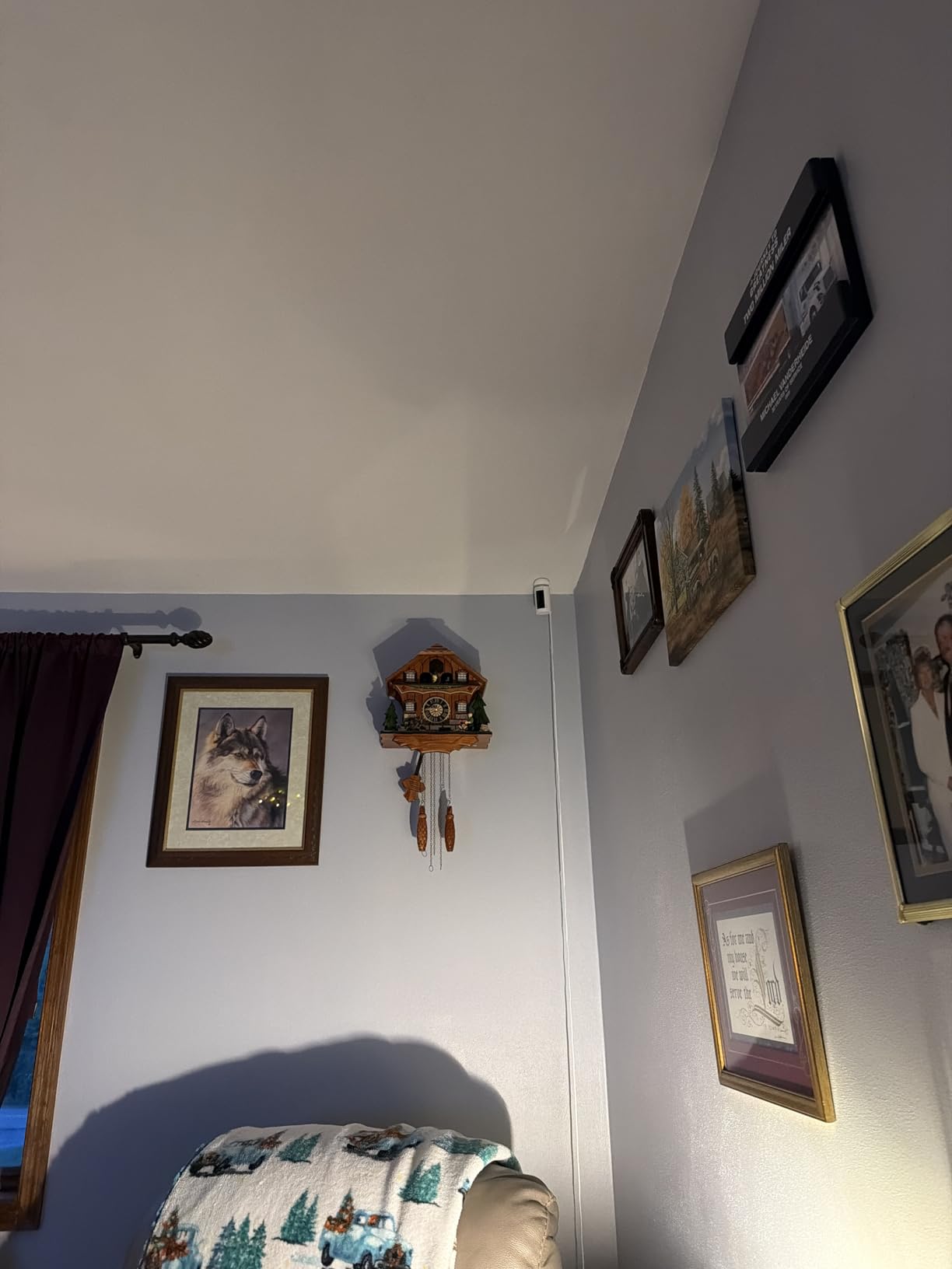 Musical Cuckoo Clock with Rotating Dancer Stage - 12 Melodies, Volume Control & Night Mode, Germany Style Black Forest Wall Clock customer photo 1