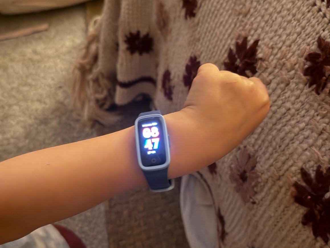 Vigor 3 Kids Watch Fitness Tracker, AMOLED Screen for Boys Girls Age 5-15 | 3ATM Waterproof, No App No Phone Needed, Pedometer, Vibrating Alarm, Heart Rate, Sleep Monitor, 10 Sport Modes, Habit Builder customer photo 2