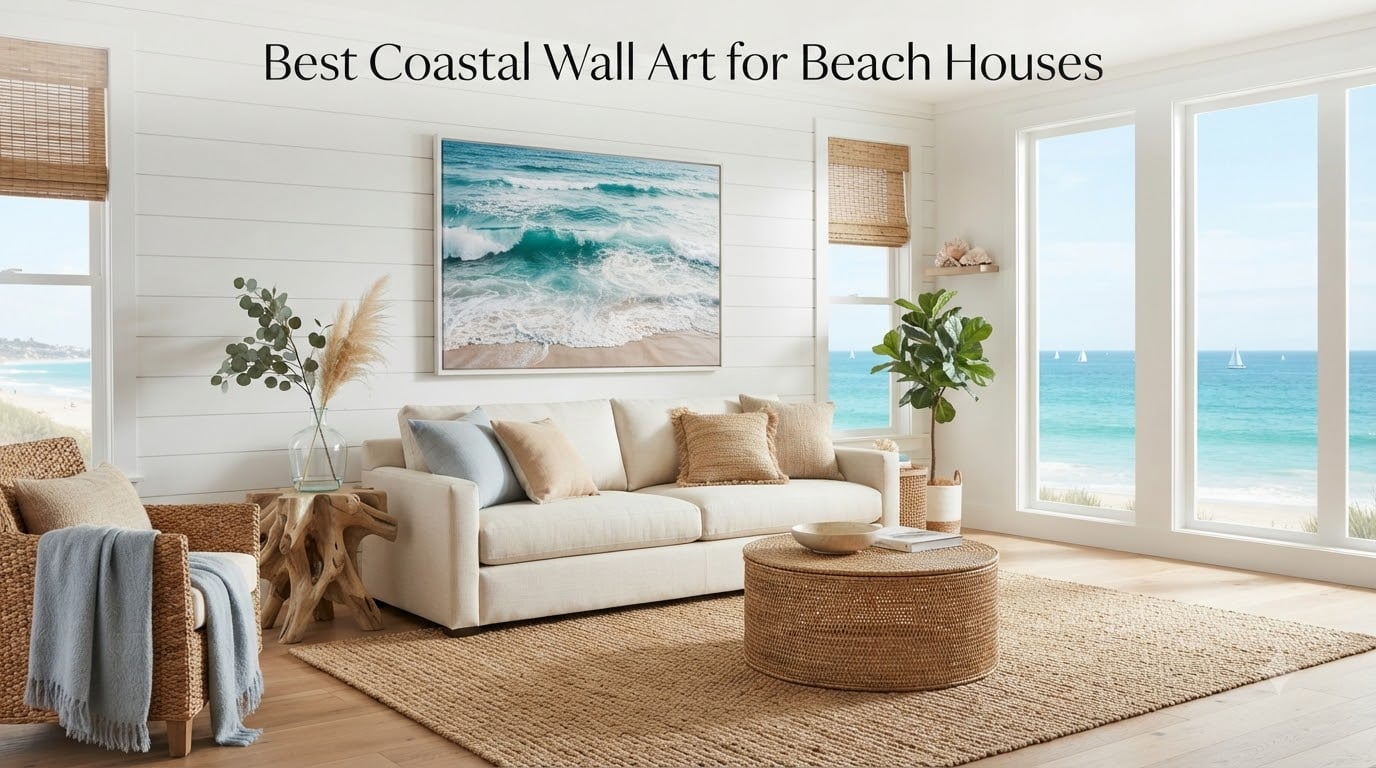 Best Coastal Wall Art for Beach Houses