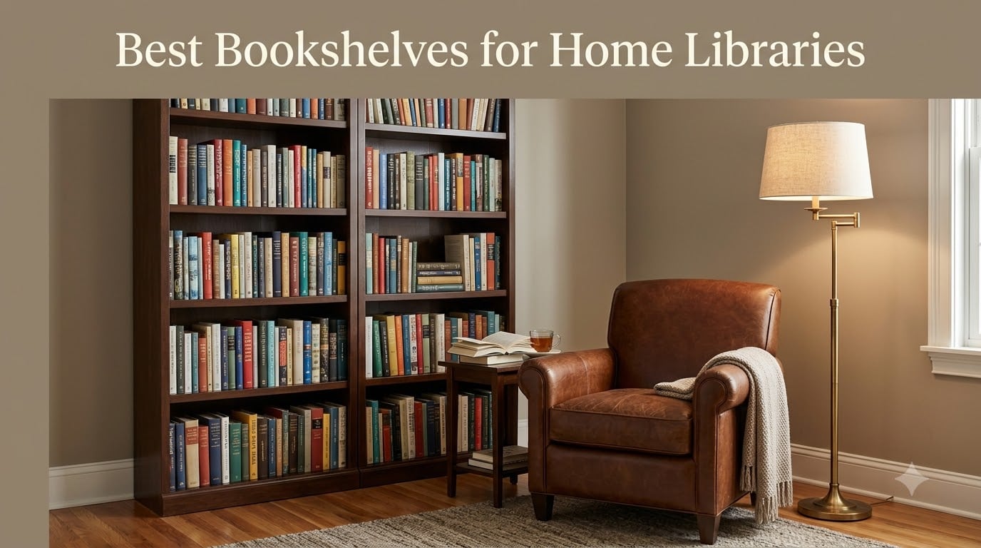 Best Bookshelves for Home Libraries