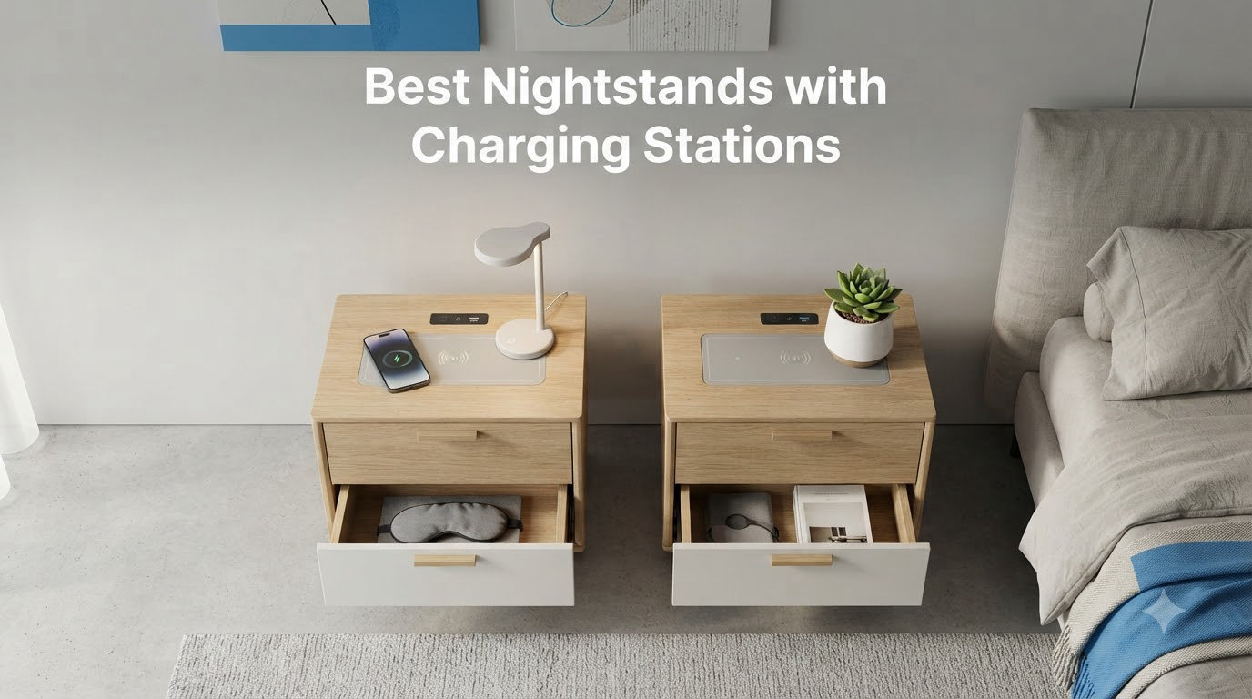 Best Nightstands with Charging Stations