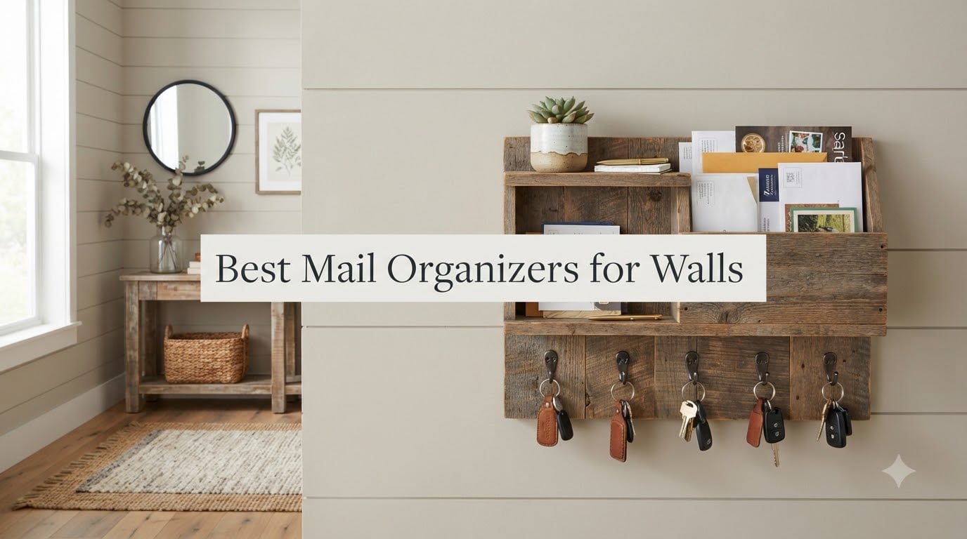 Best Mail Organizers for Walls