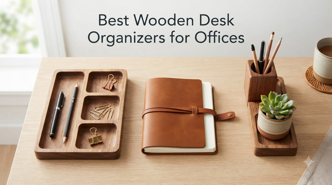 Best Wooden Desk Organizers for Offices