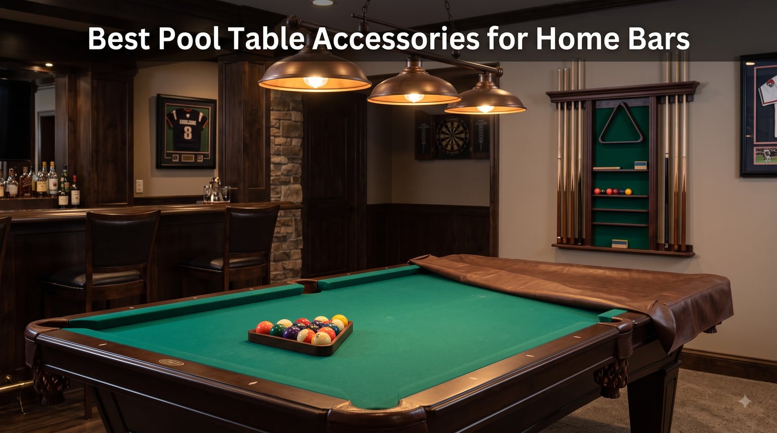 Best Pool Table Accessories for Home Bars