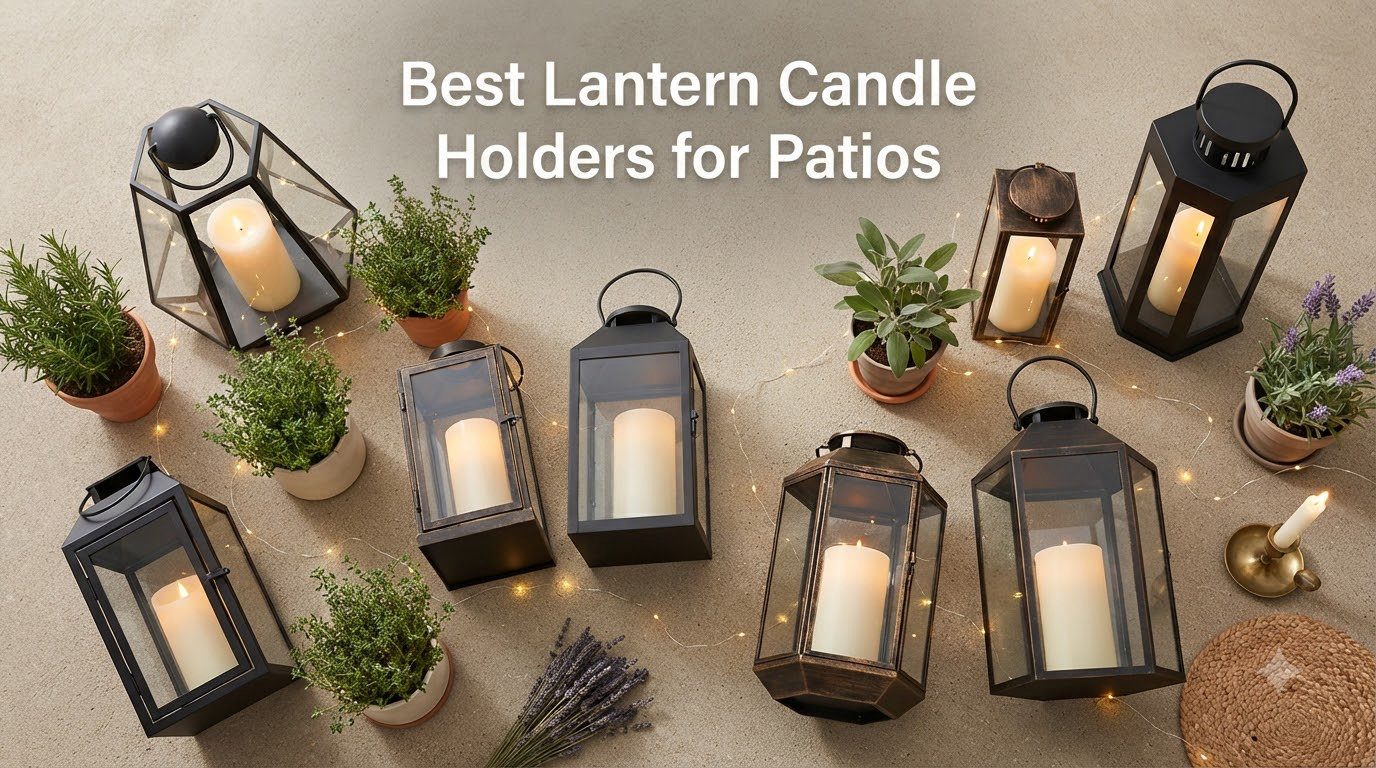 Best Lantern Candle Holders for Patios