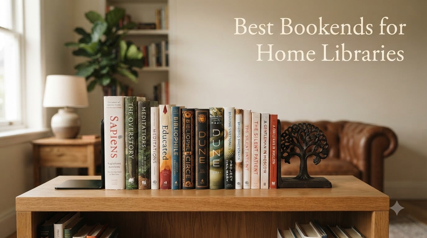 Best Bookends for Home Libraries