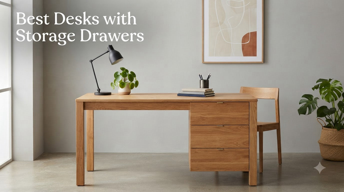 Best Desks with Storage Drawers