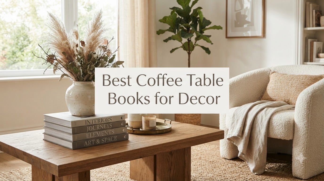 Best Coffee Table Books for Decor