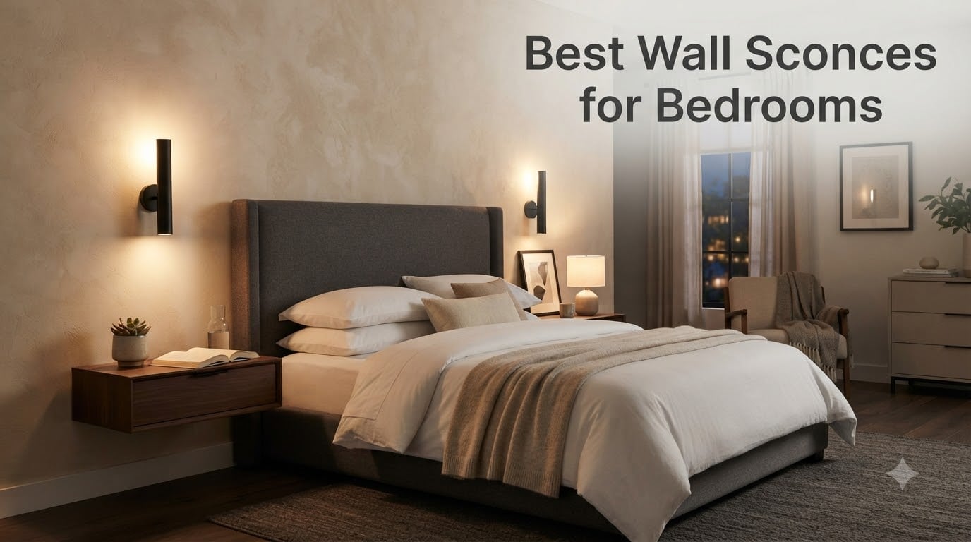 Best Wall Sconces for Bedrooms