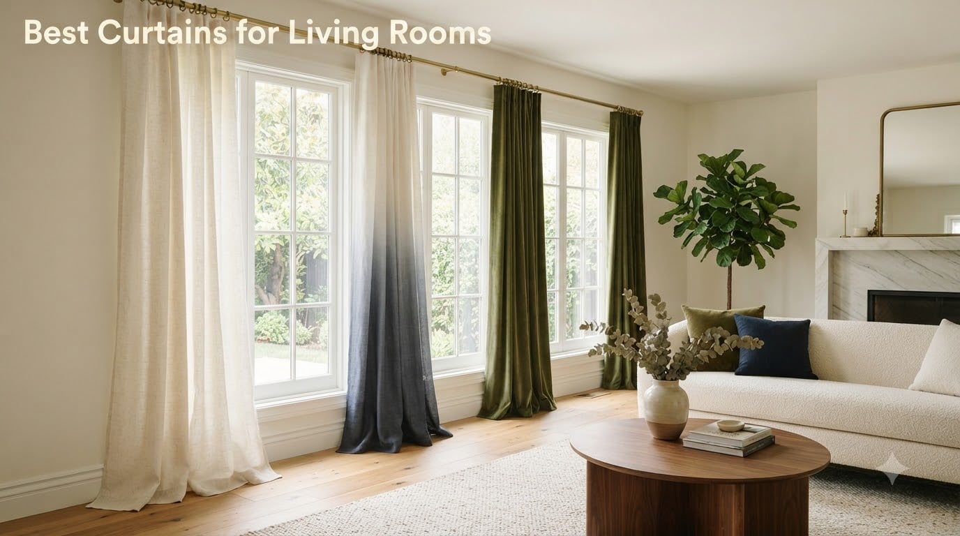 Best Curtains for Living Rooms