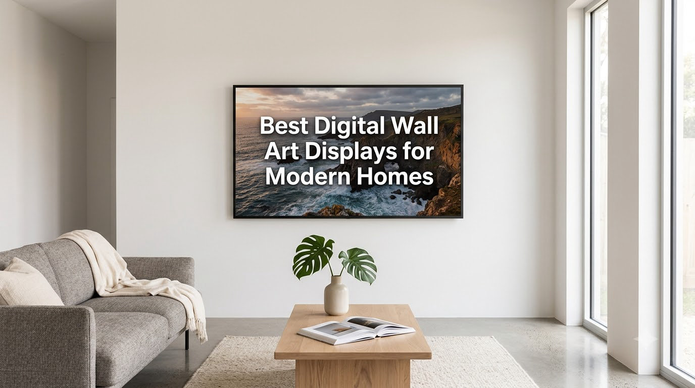Best Digital Wall Art Displays for Modern Homes