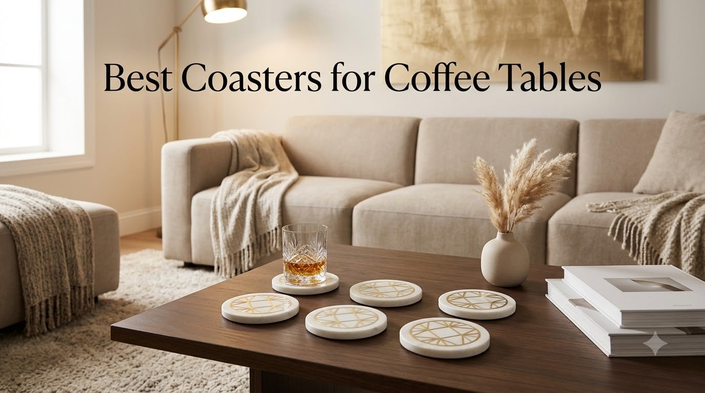 Best Coasters for Coffee Tables