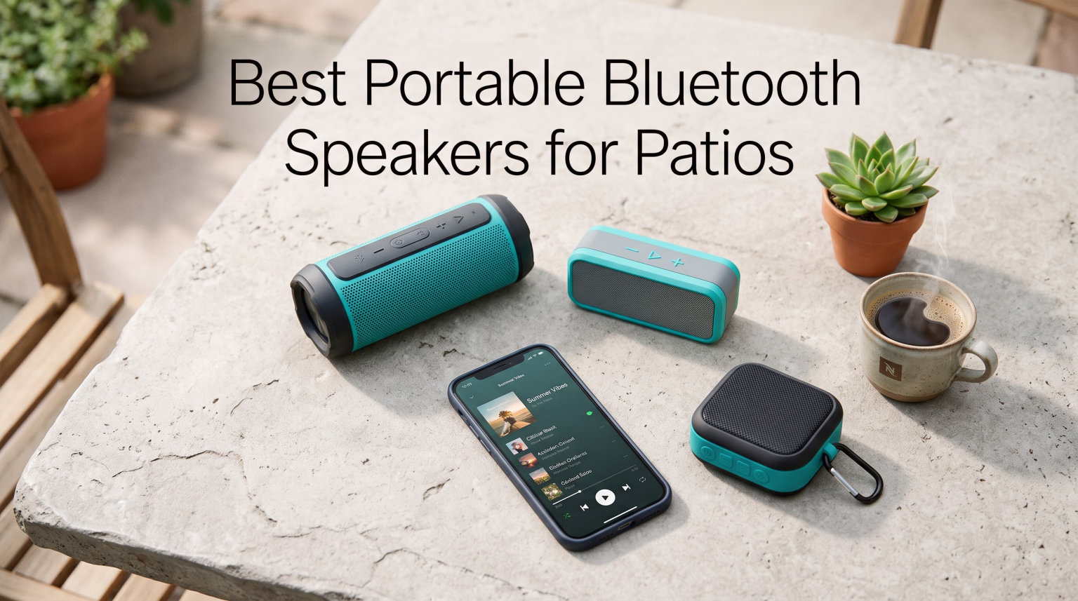 Best Portable Bluetooth Speakers for Patios