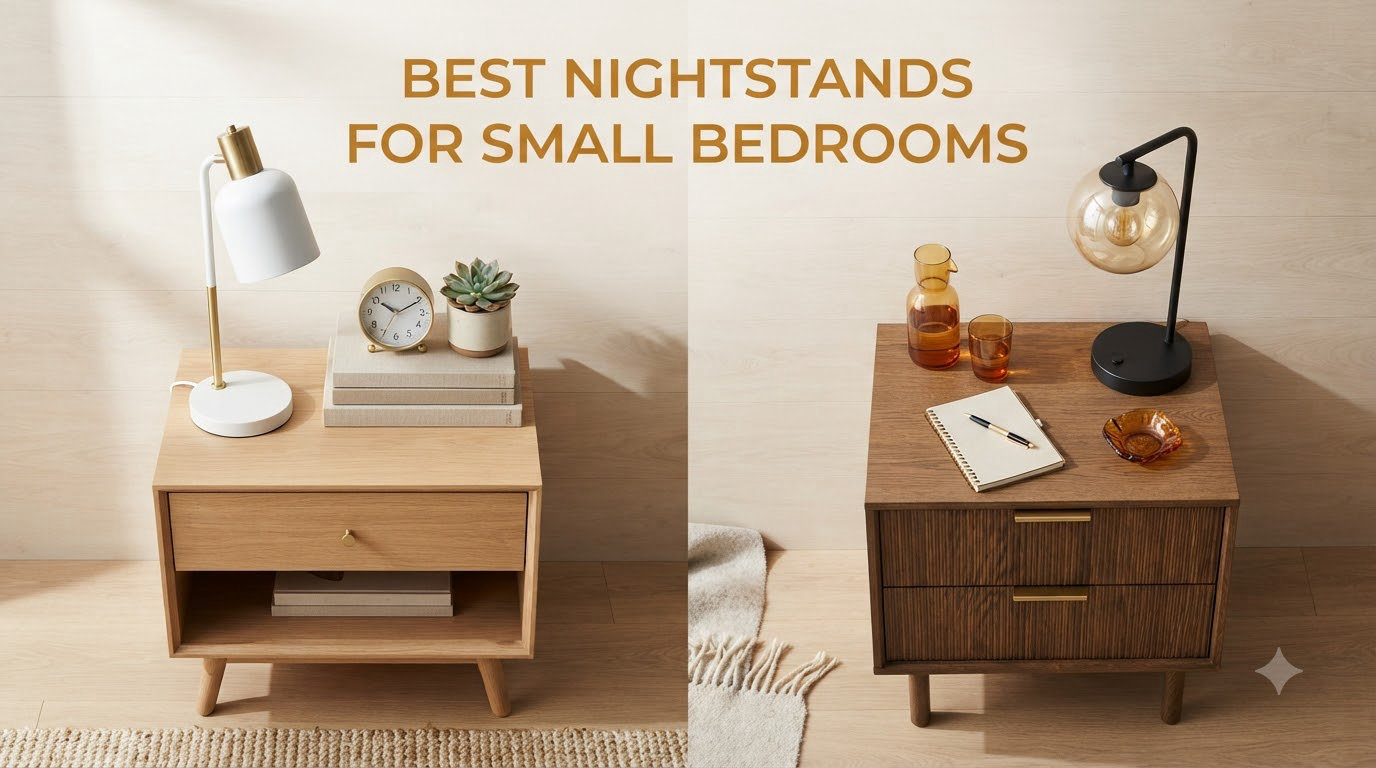 Best Nightstands for Small Bedrooms