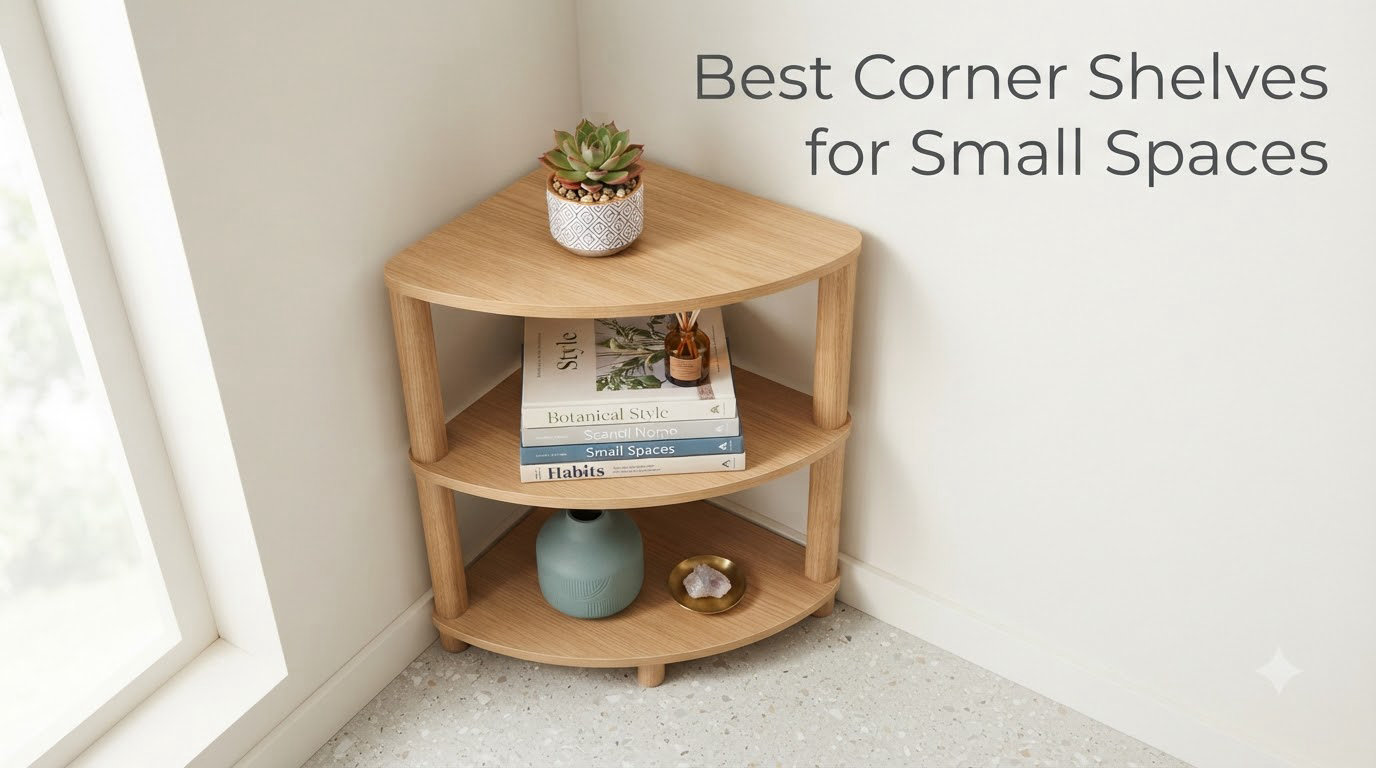 Best Corner Shelves for Small Spaces