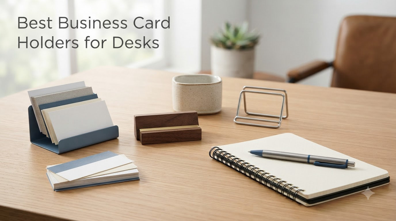 Best Business Card Holders for Desks