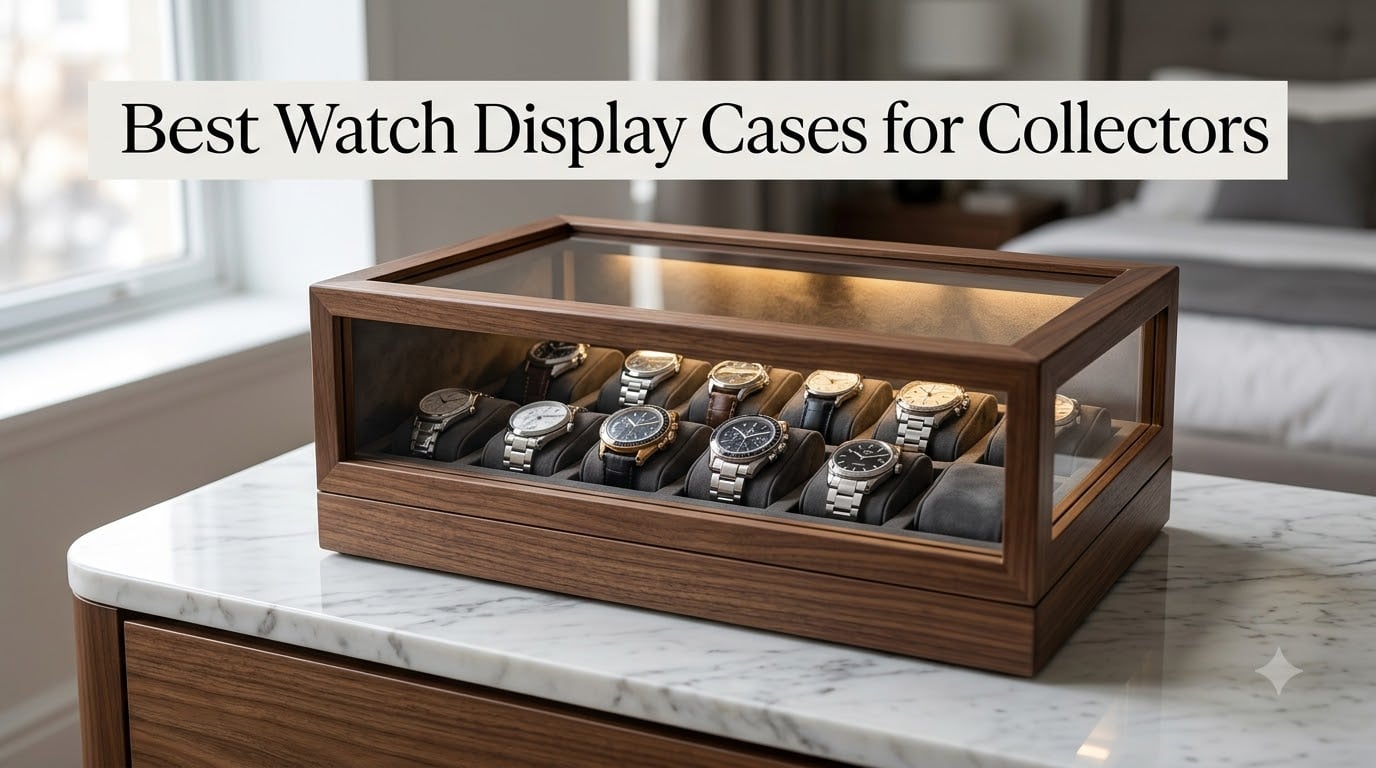 Best Watch Display Cases for Collectors