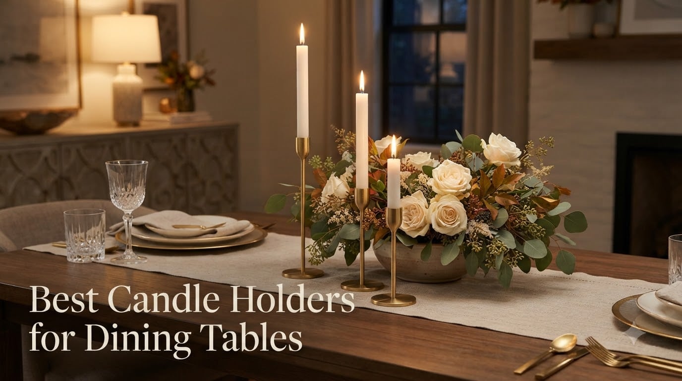 Best Candle Holders for Dining Tables