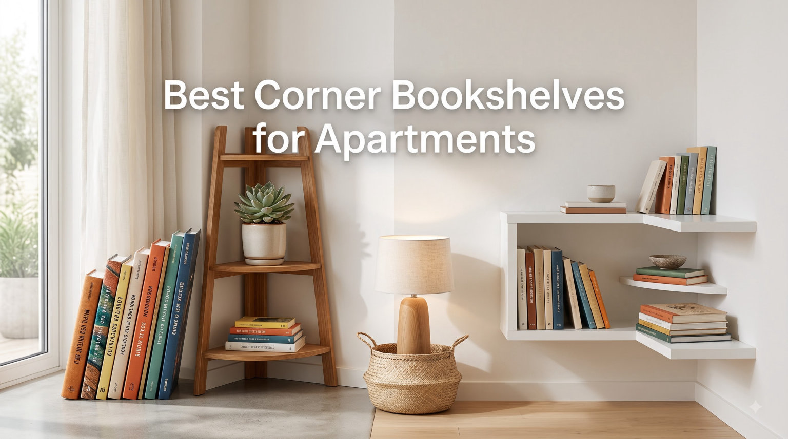Best Corner Bookshelves for Apartments