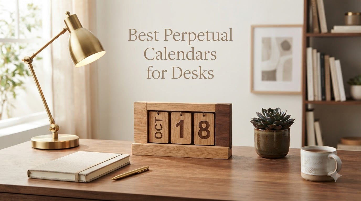 Best Perpetual Calendars for Desks