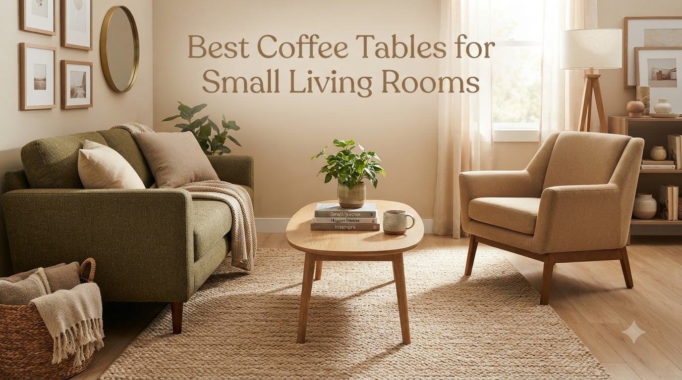 Best Coffee Tables for Small Living Rooms