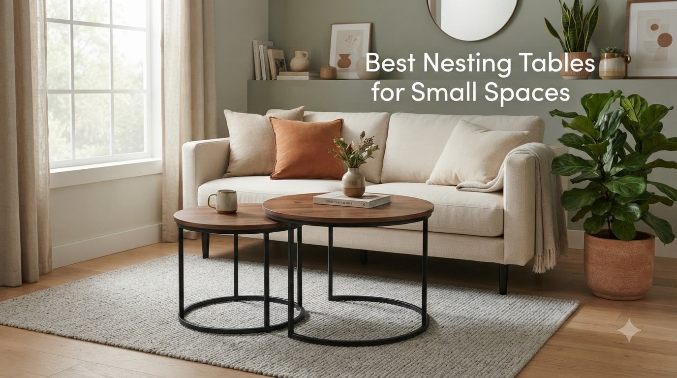 Best Nesting Tables for Small Spaces