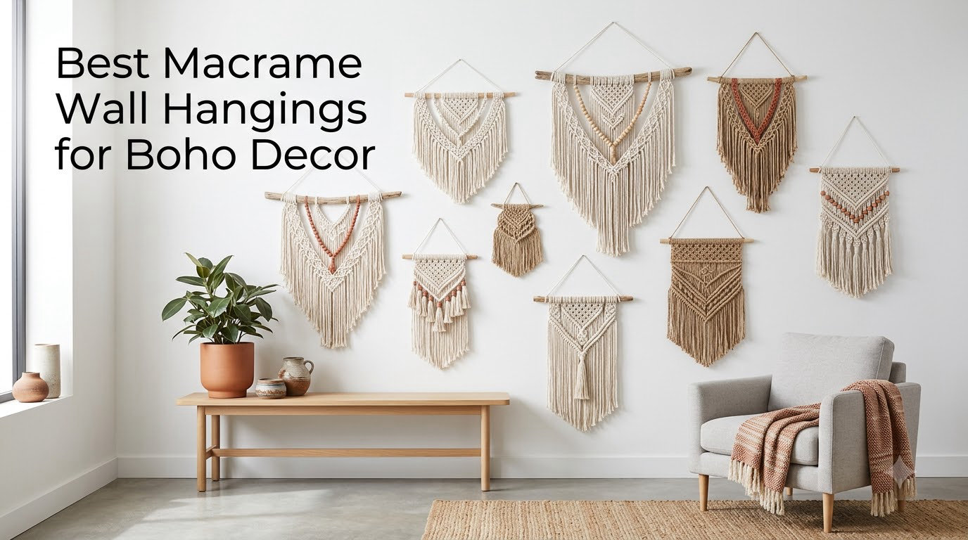 Best Macrame Wall Hangings for Boho Decor