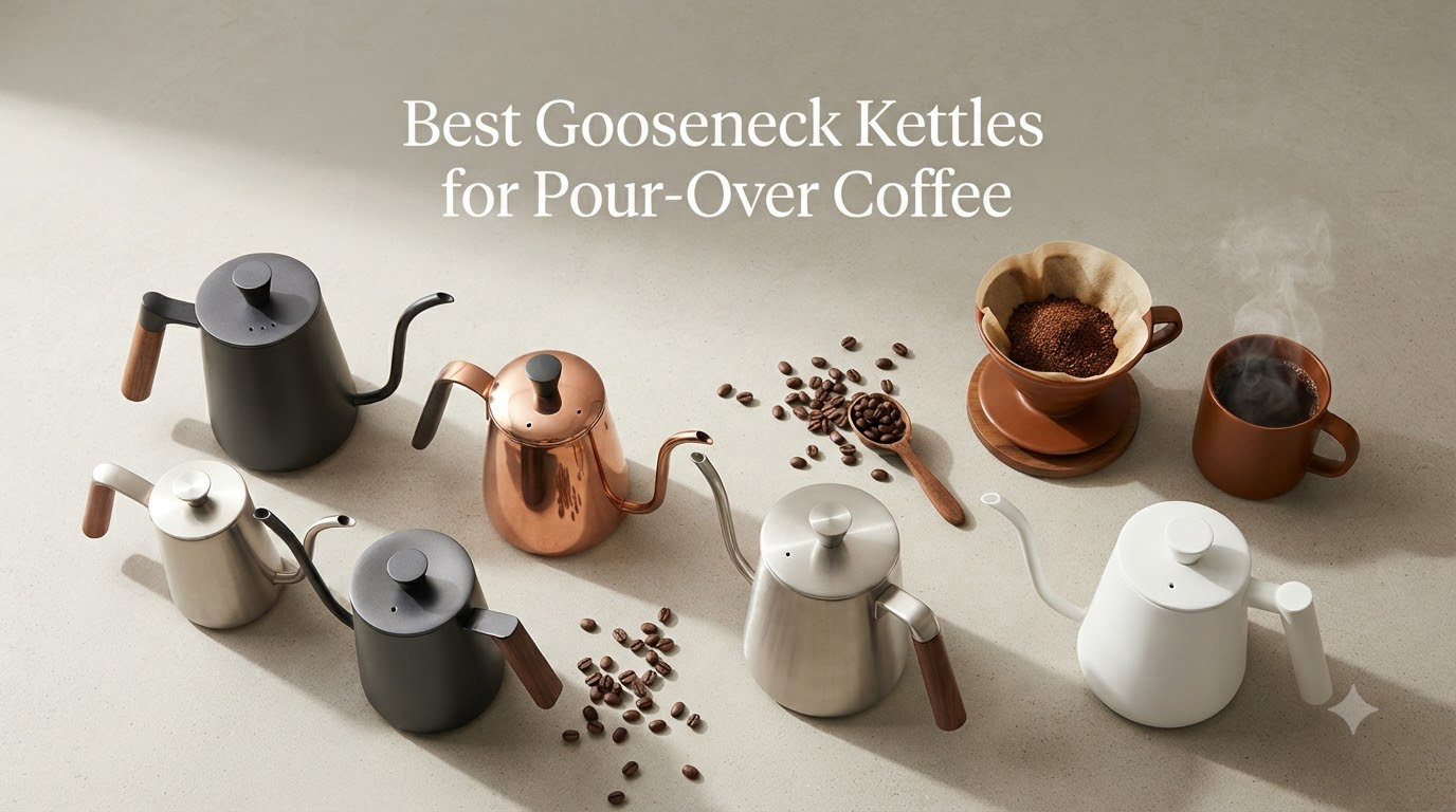 Best Gooseneck Kettles for Pour-Over Coffee