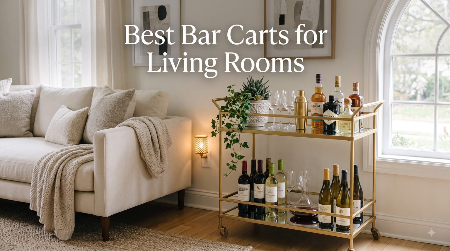 Best Bar Carts for Living Rooms