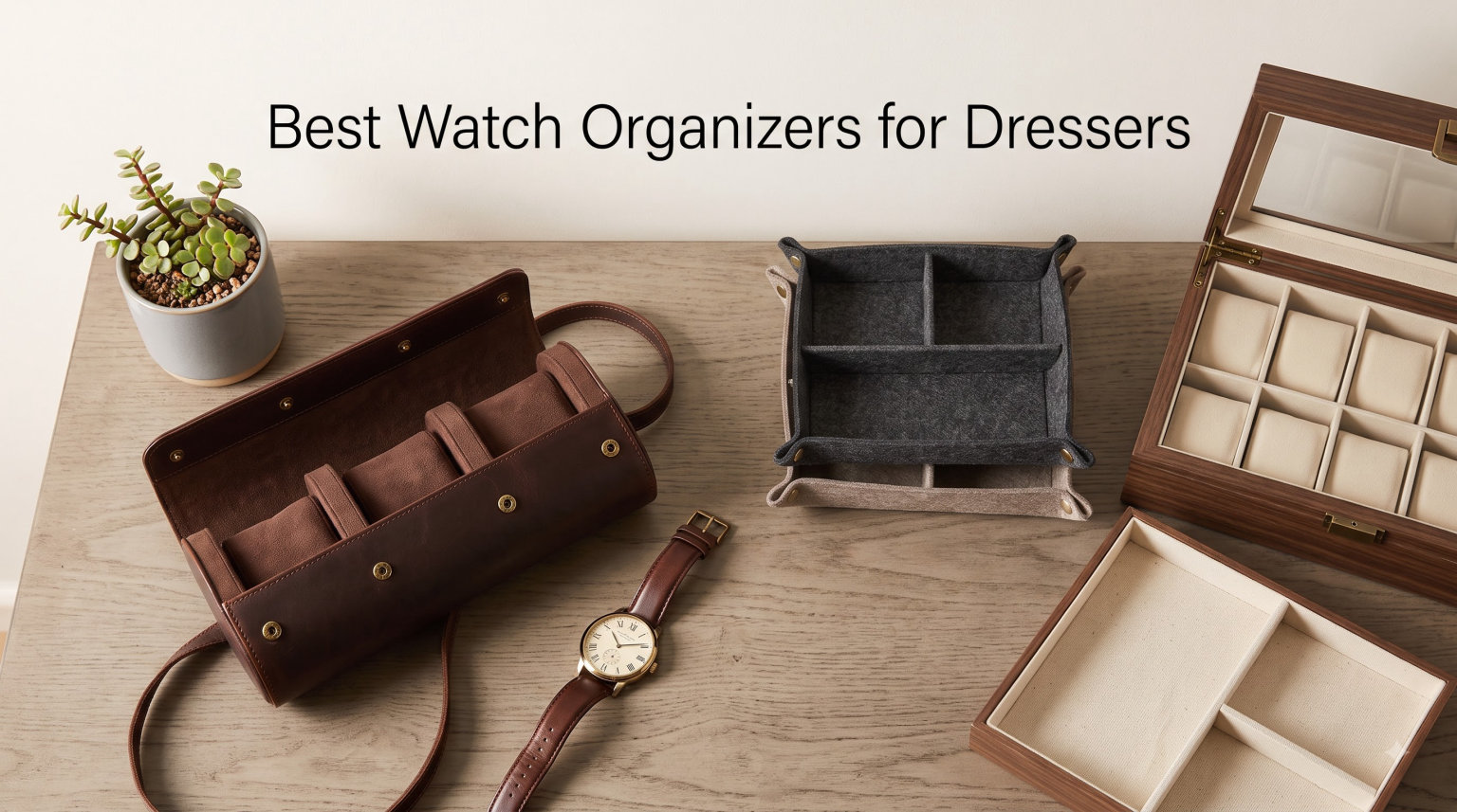 Best Watch Organizers for Dressers