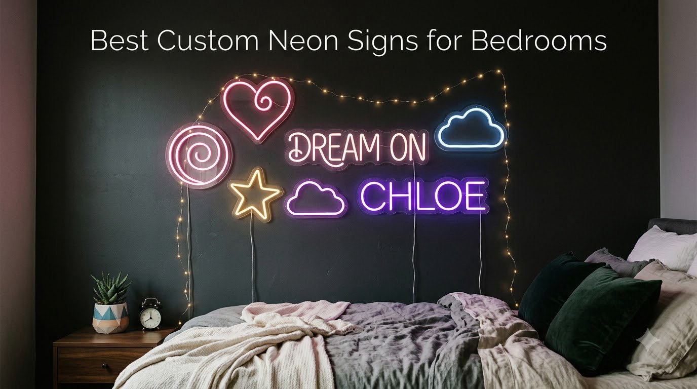 Best Custom Neon Signs for Bedrooms