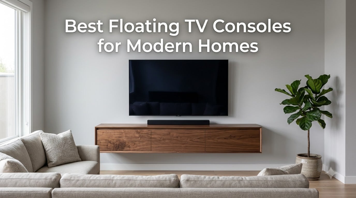 Best Floating TV Consoles for Modern Homes