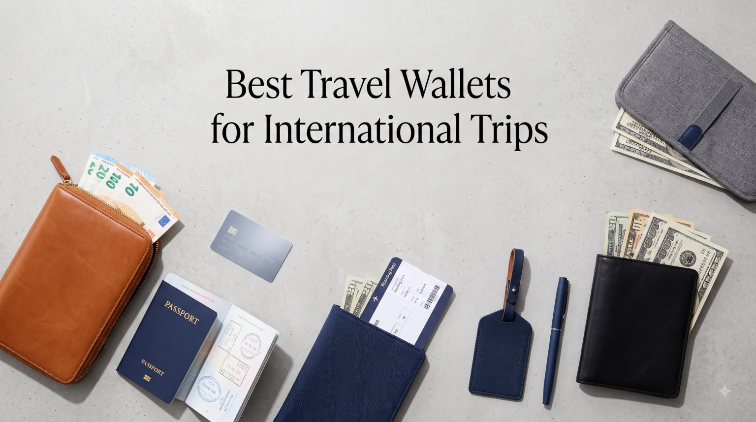 Best Travel Wallets for International Trips