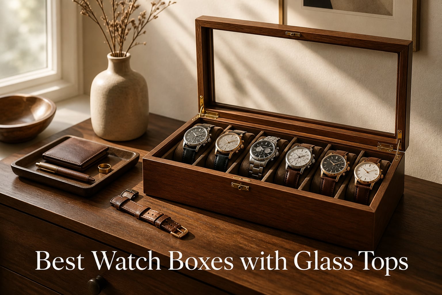 Best Watch Boxes with Glass Tops