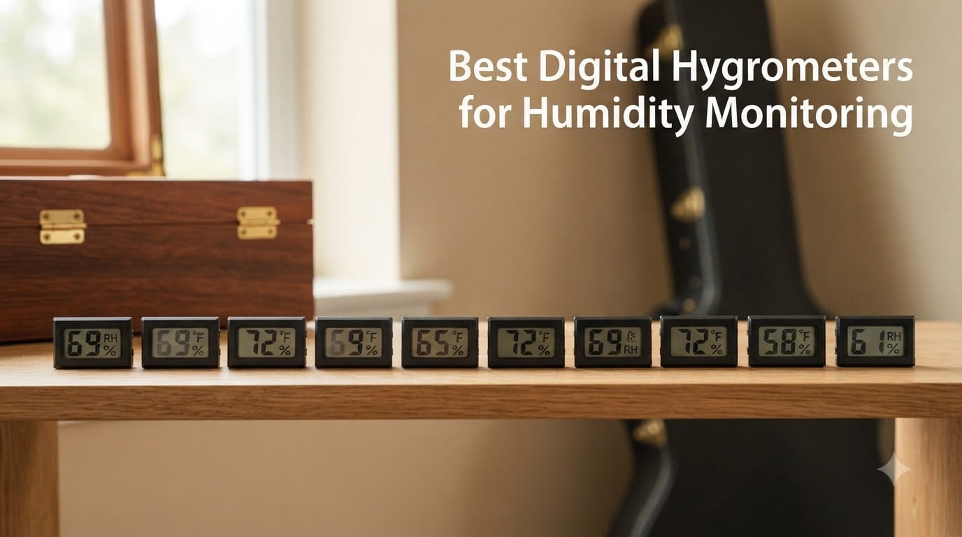Best Digital Hygrometers for Humidity Monitoring