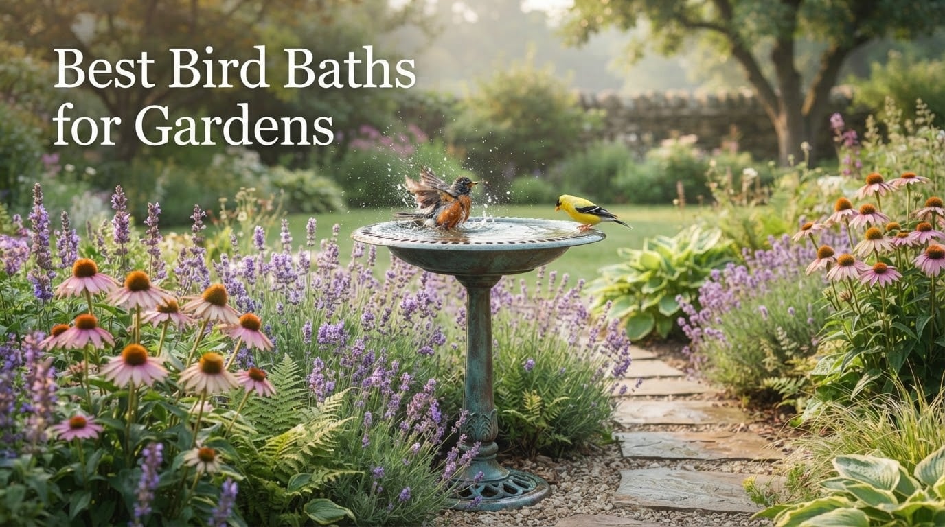 Best Bird Baths for Gardens