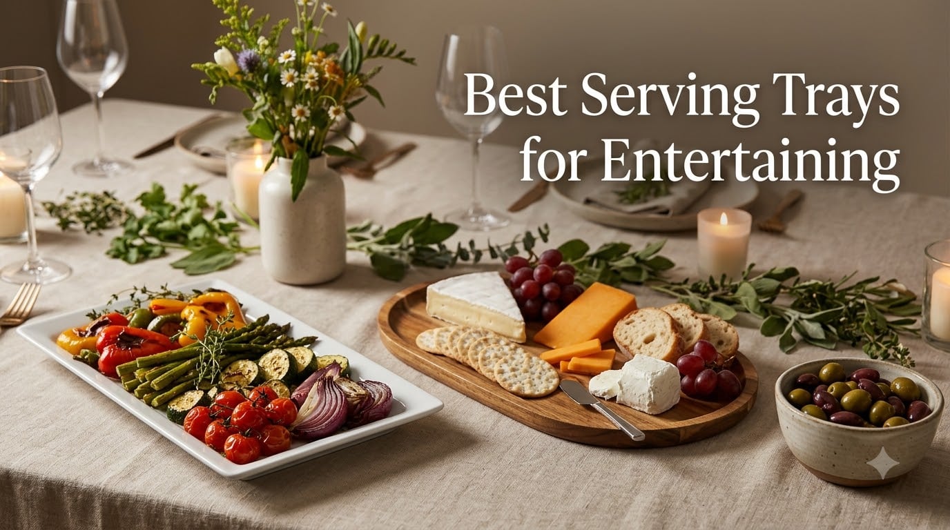 Best Serving Trays for Entertaining