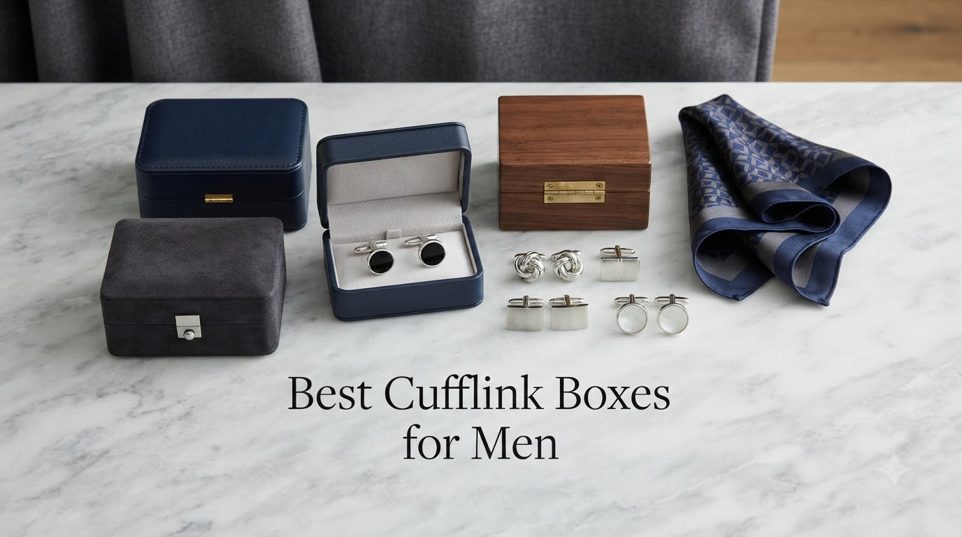 Best Cufflink Boxes for Men