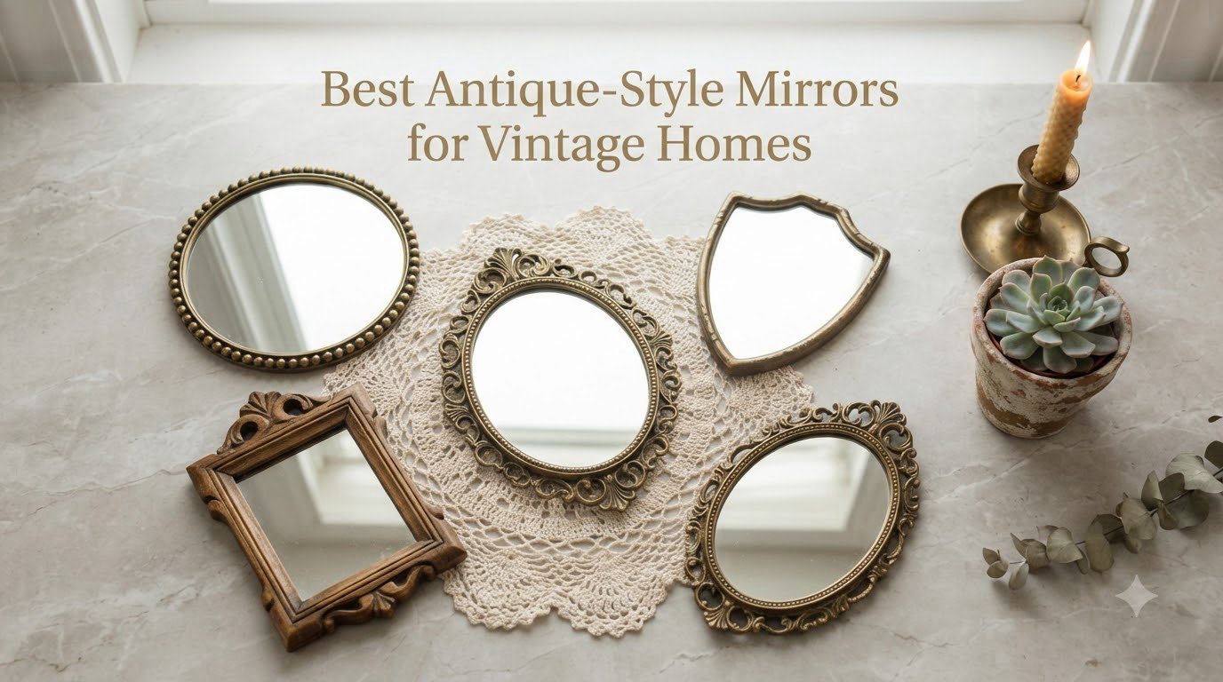 Best Antique-Style Mirrors for Vintage Homes