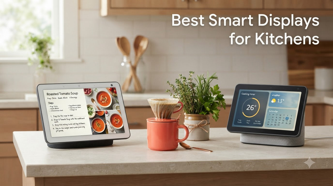 Best Smart Displays for Kitchens