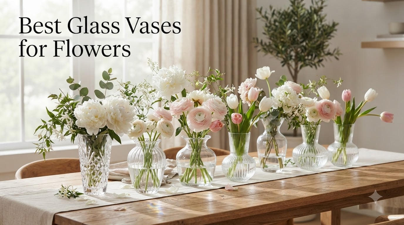 Best Glass Vases for Flowers
