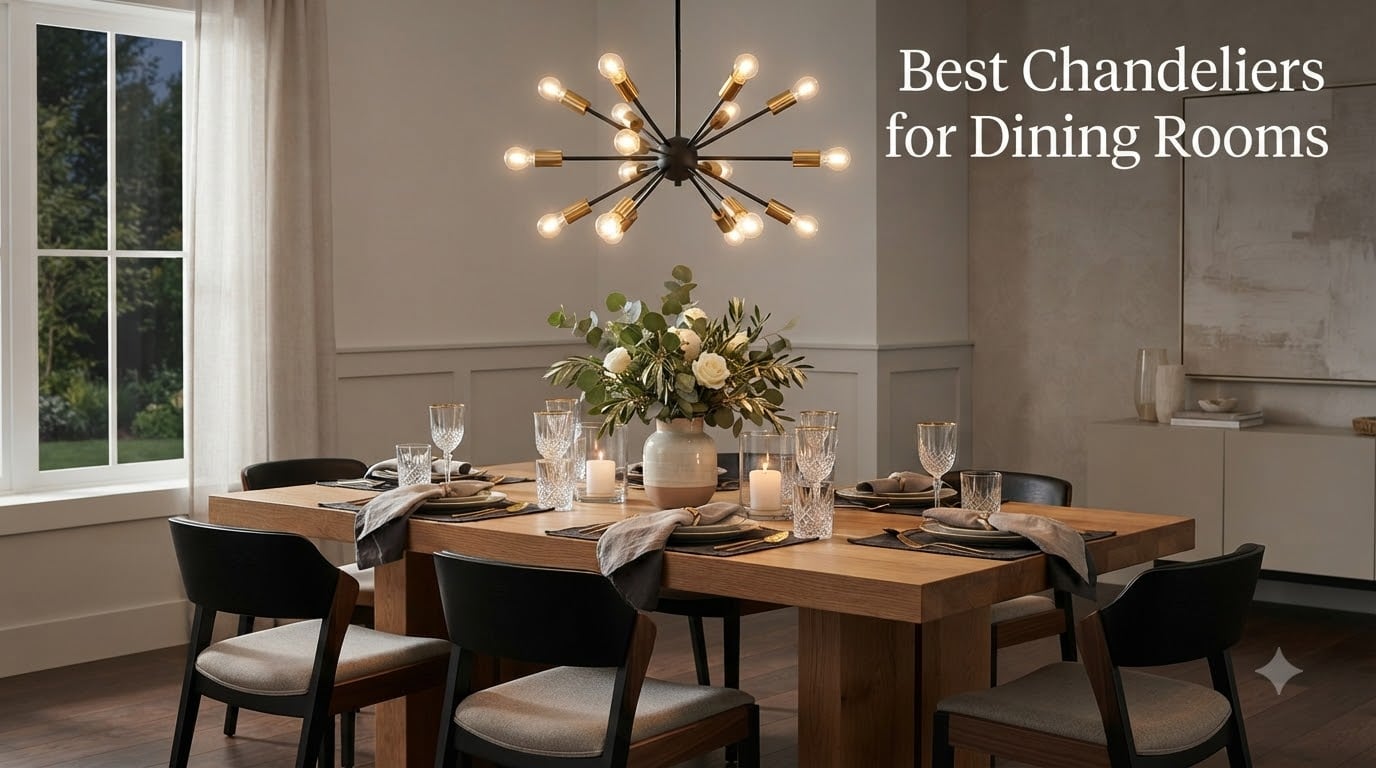 Best Chandeliers for Dining Rooms