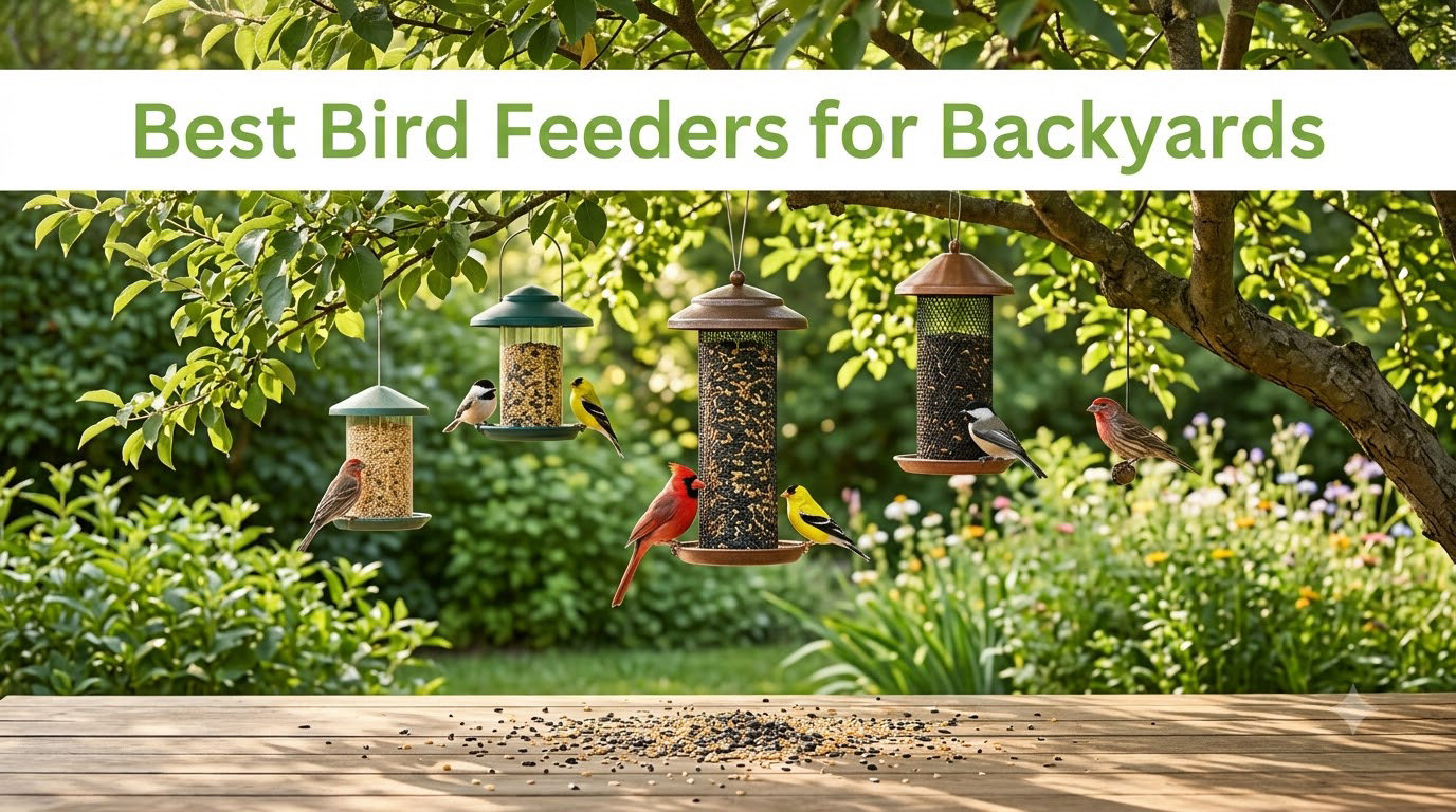 Best Bird Feeders for Backyards